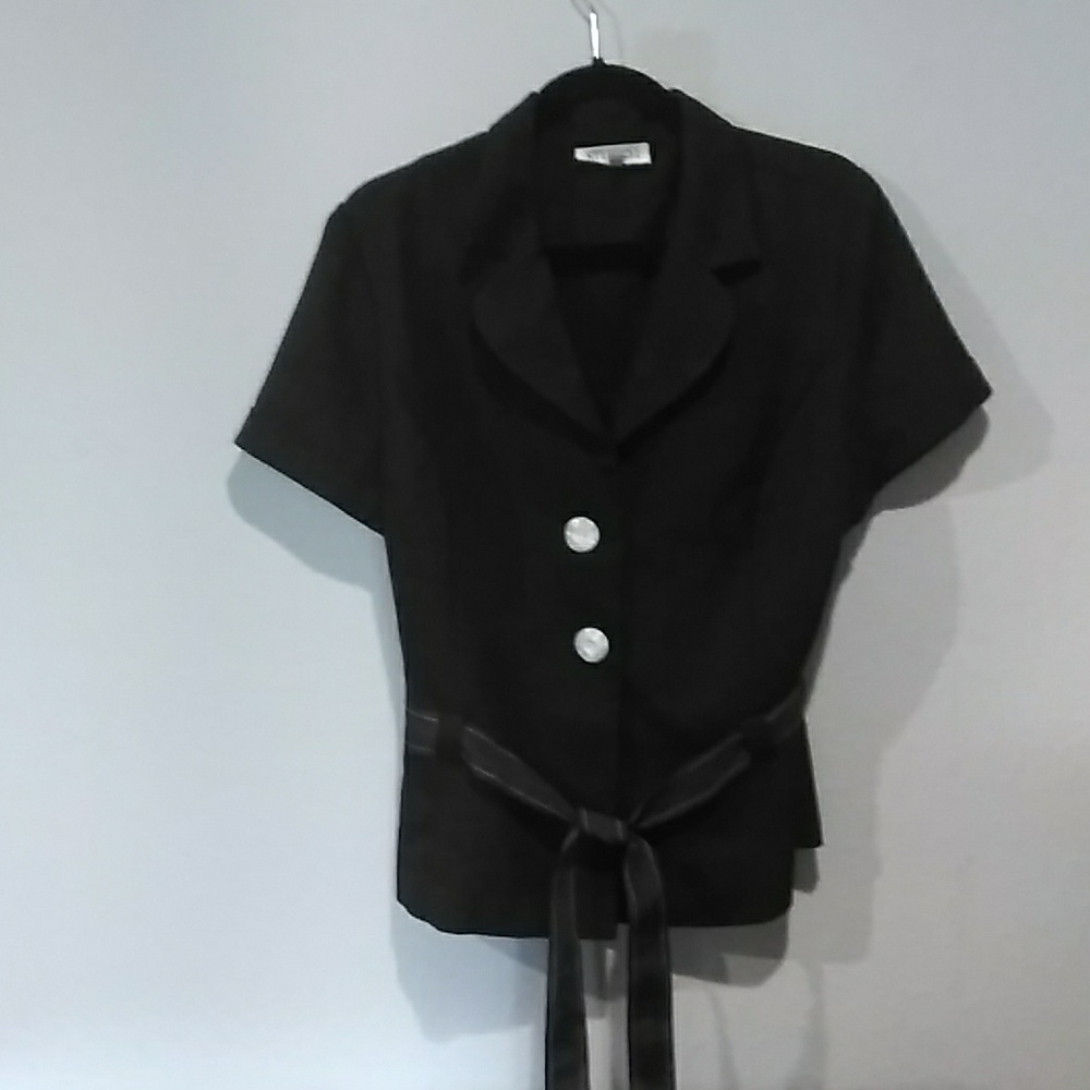 Studio I- Chocolate Brown Short sleeved